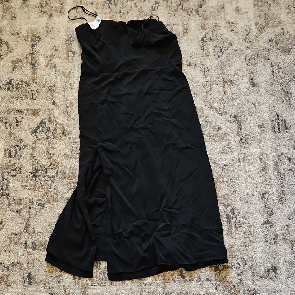 Abercrombie & Fitch Elegant Black Strapless Dress